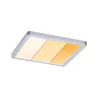 PannENC AreoVarifit 175x175mm DimtoWarm 13W chrome mat 230V