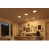 PannENC AreoVarifit 175x175mm DimtoWarm 13W chrome mat 230V