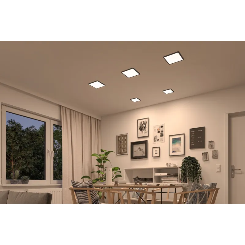 PannENC AreoVarifit 175x175mm DimtoWarm 13W Noir 230V