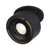 Kit ENC Spircle 8W 36° 3000K 230/40V Noir dép/Alu