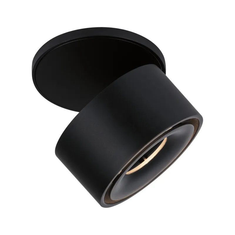 Kit ENC Spircle 8W 36° 3000K 230/40V Noir dép/Alu