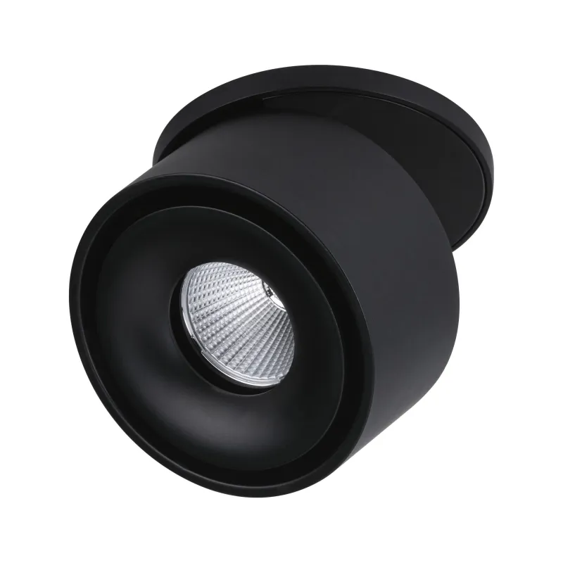 Kit ENC Spircle 8W 36° 3000K 230/40V Noir dép/Alu