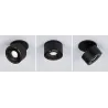 Kit ENC Spircle 8W 36° 3000K 230/40V Noir dép/Alu