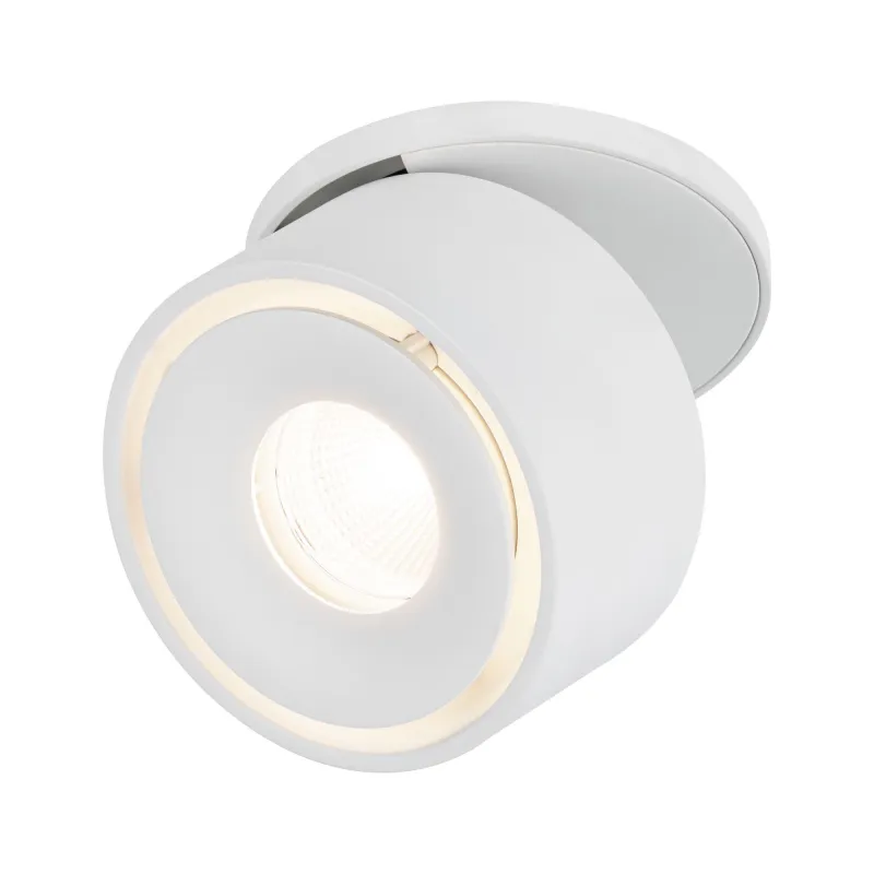 Kit ENC Spircle 8W 36° 3000K 230/40V blanc dépoli/Alu