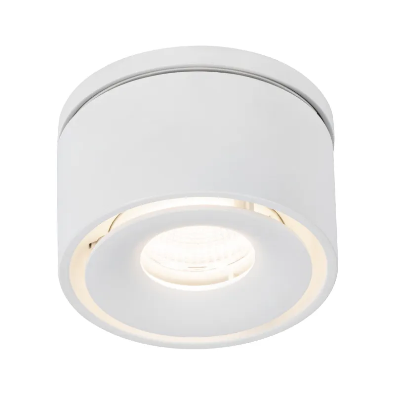 Kit ENC Spircle 8W 36° 3000K 230/40V blanc dépoli/Alu
