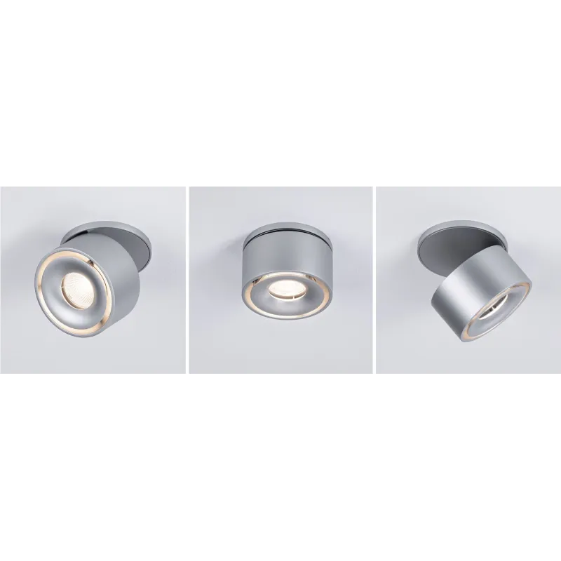 Kit ENC Spircle 8W 36° 3000K 230/40V Chrome dép/Alu