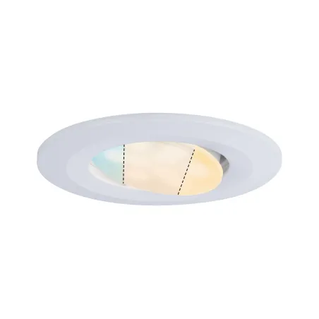 ENC HomeSpa kit Calla IP65 WhiteSwitch rond noir LED 550lm 5,5W 230V Blanc dép