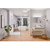 ENC HomeSpa kit Calla IP65 WhiteSwitch rond noir LED 550lm 5,5W 230V Blanc dép