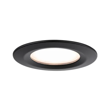Kit ENC Nova Plus Coin grd rond fixe 3x6W 2700K 230V 51mm Noir dép/Alu