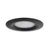 Kit ENC Nova Plus Coin grd rond fixe 3x6W 2700K 230V 51mm Noir dép/Alu