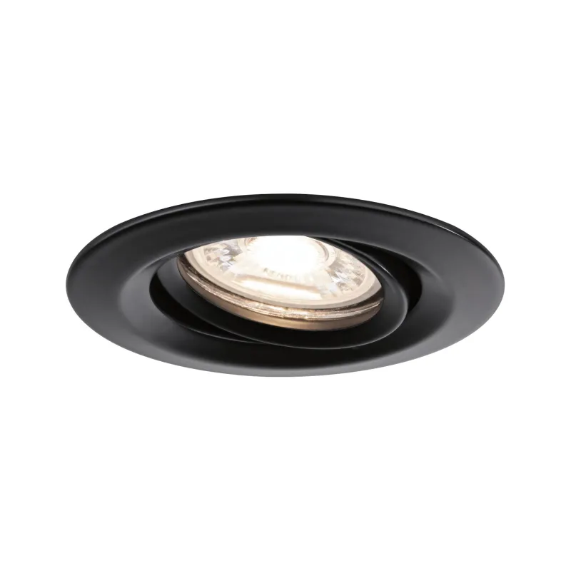 ENC Nova mini Coin rond orientable LED 3x4W 310lm Noir dép/Alu