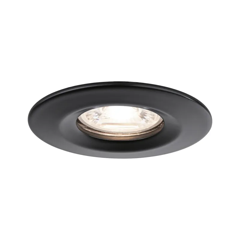 ENC Nova mini Coin rond fixe LED 3x4W 310lm Noir dép/Alu