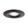 ENC Nova mini Coin rond fixe LED 3x4W 310lm Noir dép/Alu