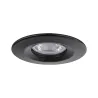 ENC Nova mini Coin rond fixe LED 3x4W 310lm Noir dép/Alu