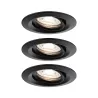 ENC Nova mini Plus Coin EasyDim nr 3x4W 2700K 230V noir mat/Alu