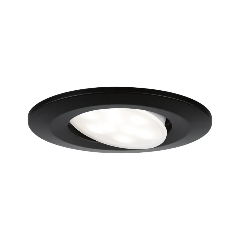 Kit ENC Calla IP65 WhiteSwitch rd noir 3x550lm 5,5W 230V Noir dép