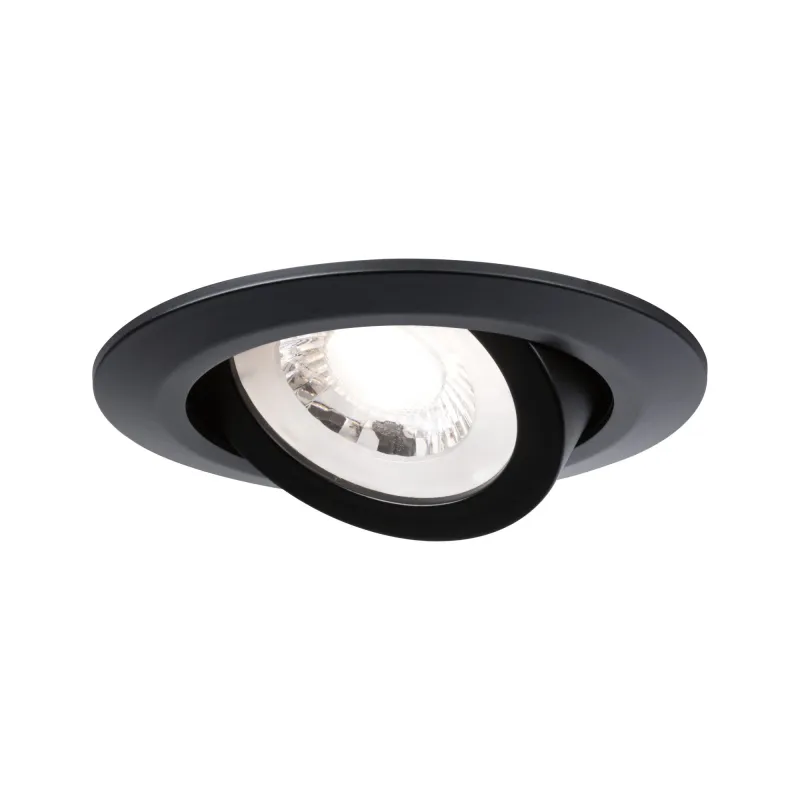 Kit Encastrés orientables LED 3x6W 3000K 230V noir dép/Syn