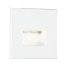 Kit ENC mural Special Edge carré LED 1x1,1W 230V blanc