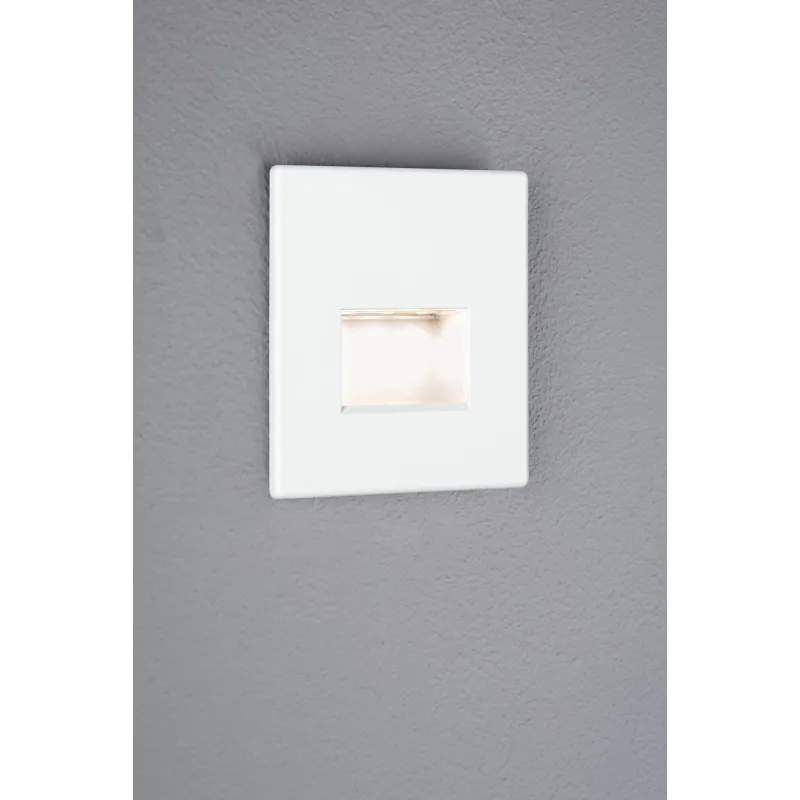 Kit ENC mural Special Edge carré LED 1x1,1W 230V blanc