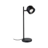Lampe à poser LED Puric Pane I ZB 4,5W grd Noir 230V Mét/Syn
