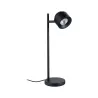 Lampe à poser LED Puric Pane I ZB 4,5W grd Noir 230V Mét/Syn