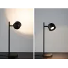 Lampe à poser LED Puric Pane I ZB 4,5W grd Noir 230V Mét/Syn