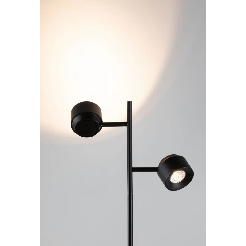 Lampadaire LED Puric Pane I ZB 3W grd Noir 230V syn/métal