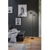 Lampadaire LED Puric Pane I ZB 3W grd Noir 230V syn/métal