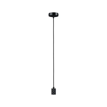 Suspension Tilla Neordic max1x60W E27 noir graphite 230V tissu/métal
