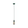Suspension Tilla Neordic max1x60W E27 vert foncé 230V tissu/mét