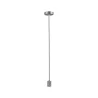 Suspension Tilla Neordic max1x60W E27 gris aluminium 230V tissu/métal