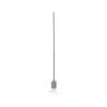 Suspension Tilla Neordic max1x60W E27 gris aluminium 230V tissu/métal