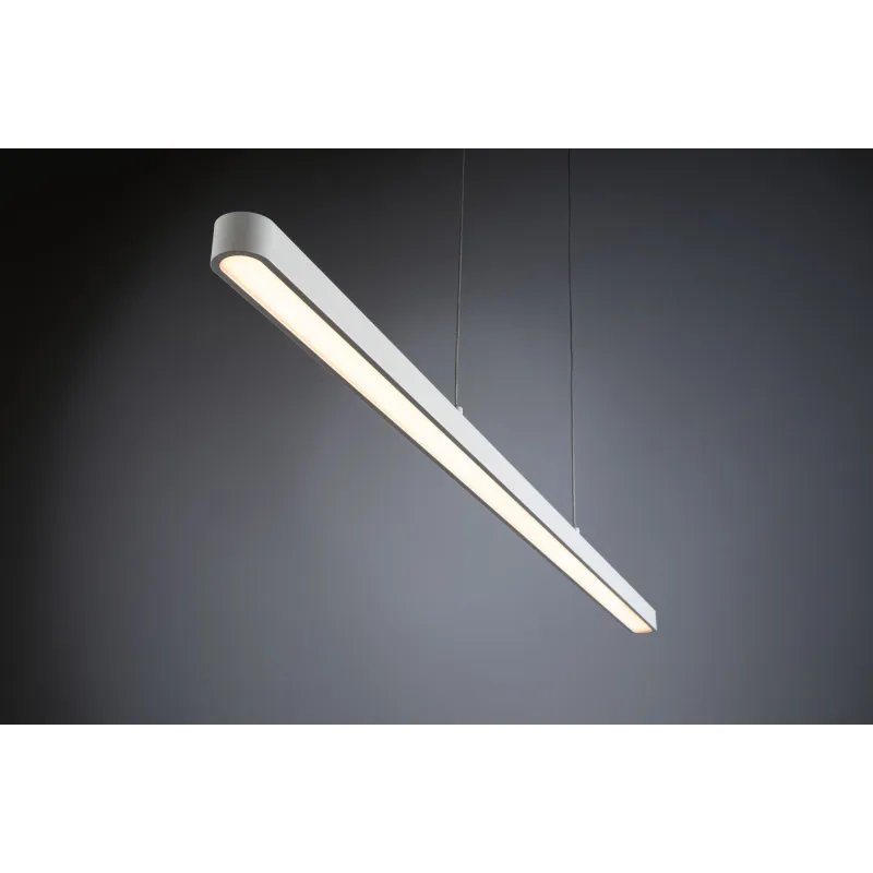 Suspension Lento grd LED 1x_W Blanc 230 V aluminium /plastique