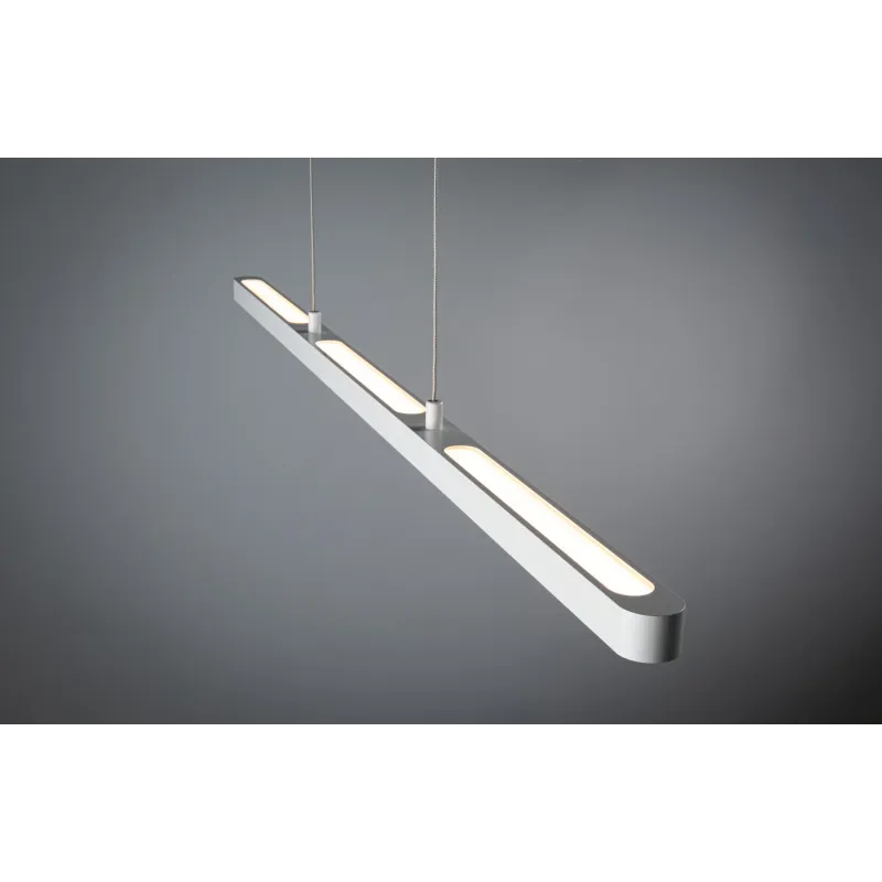 Suspension Lento grd LED 1x_W Blanc 230 V aluminium /plastique