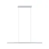 Suspension Lento BLE LED 1x_W TunW Chrome dép 230V Alu/synthétique