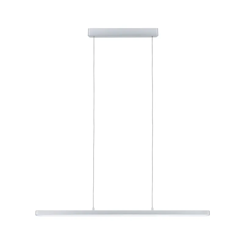 Suspension Lento BLE LED 1x_W TunW Chrome dép 230V Alu/synthétique