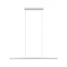 Suspension Lento BLE LED 1x_W TunW Chrome dép 230V Alu/synthétique