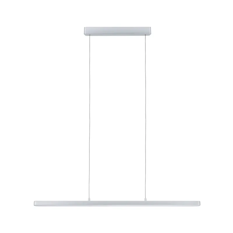 Suspension Lento BLE LED 1x_W TunW Chrome dép 230V Alu/synthétique