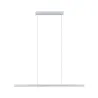 Suspension Lento BLE LED 1x_W TunW Chrome dép 230V Alu/synthétique