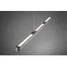 Suspension Lento BLE LED 1x_W TunW Chrome dép 230V Alu/synthétique