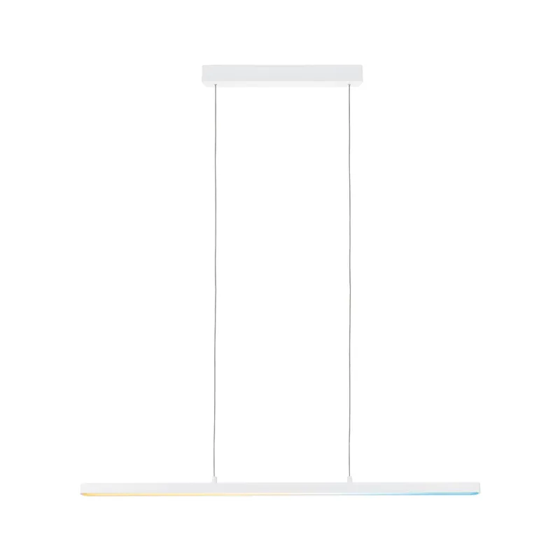 Suspension Lento BLE LED 1x_W TunW Blanc 230 V aluminium /plastique