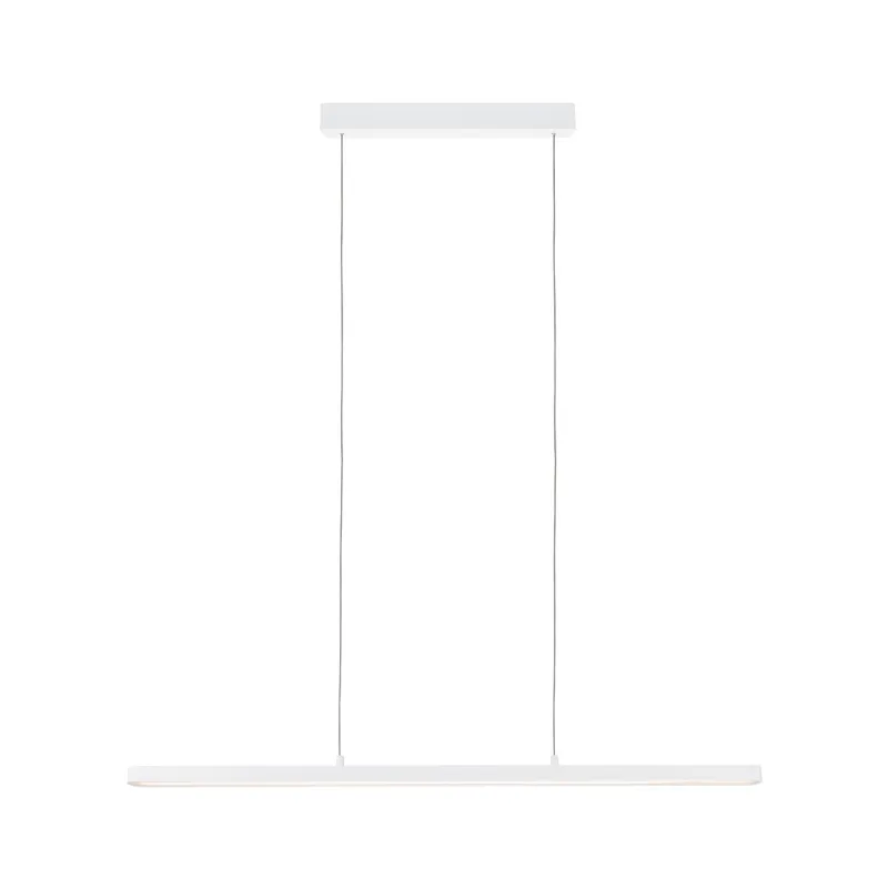 Suspension Lento BLE LED 1x_W TunW Blanc 230 V aluminium /plastique