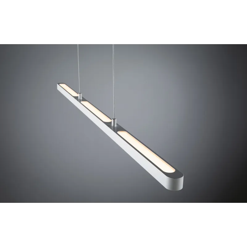 Suspension Lento BLE LED 1x_W TunW Blanc 230 V aluminium /plastique