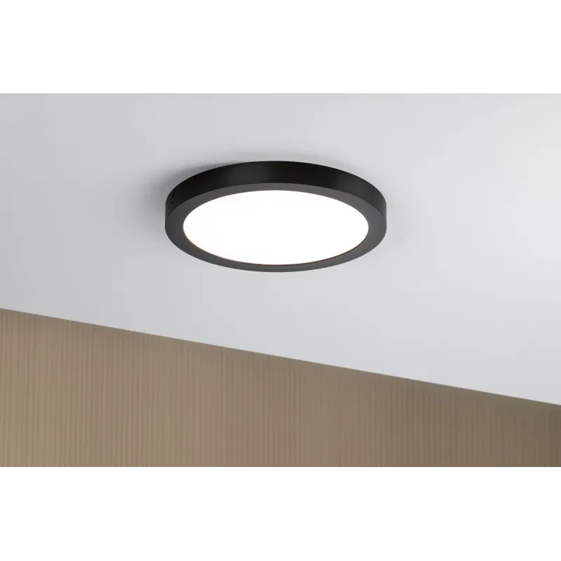 Pann Abia 22W 300mm Noir 4000K 230V plastique