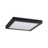 Pann Abia 22W 300x300mm Noir 4000K 230V plastique