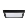 Pann Abia 22W 300x300mm Noir 4000K 230V plastique