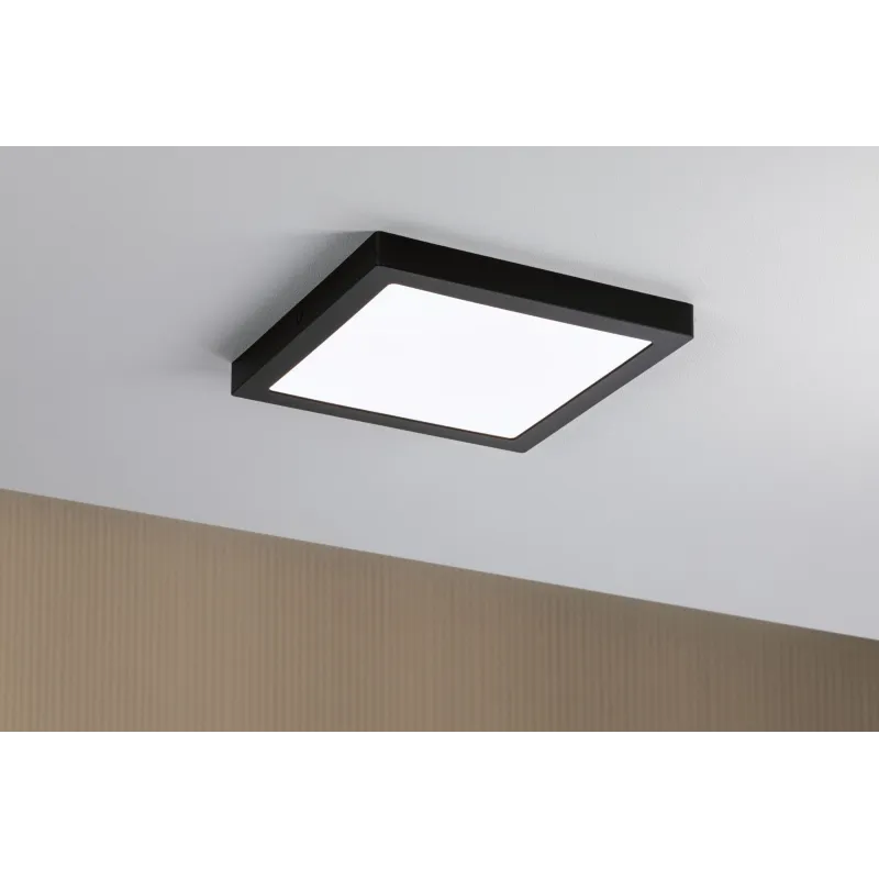 Pann Abia 22W 300x300mm Noir 4000K 230V plastique