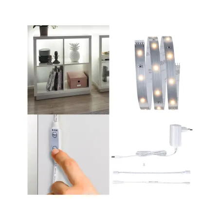 Kit Comfort MaxLED 250 étagère 1m Bc chd 2700K IP20 ?W 24V Argent