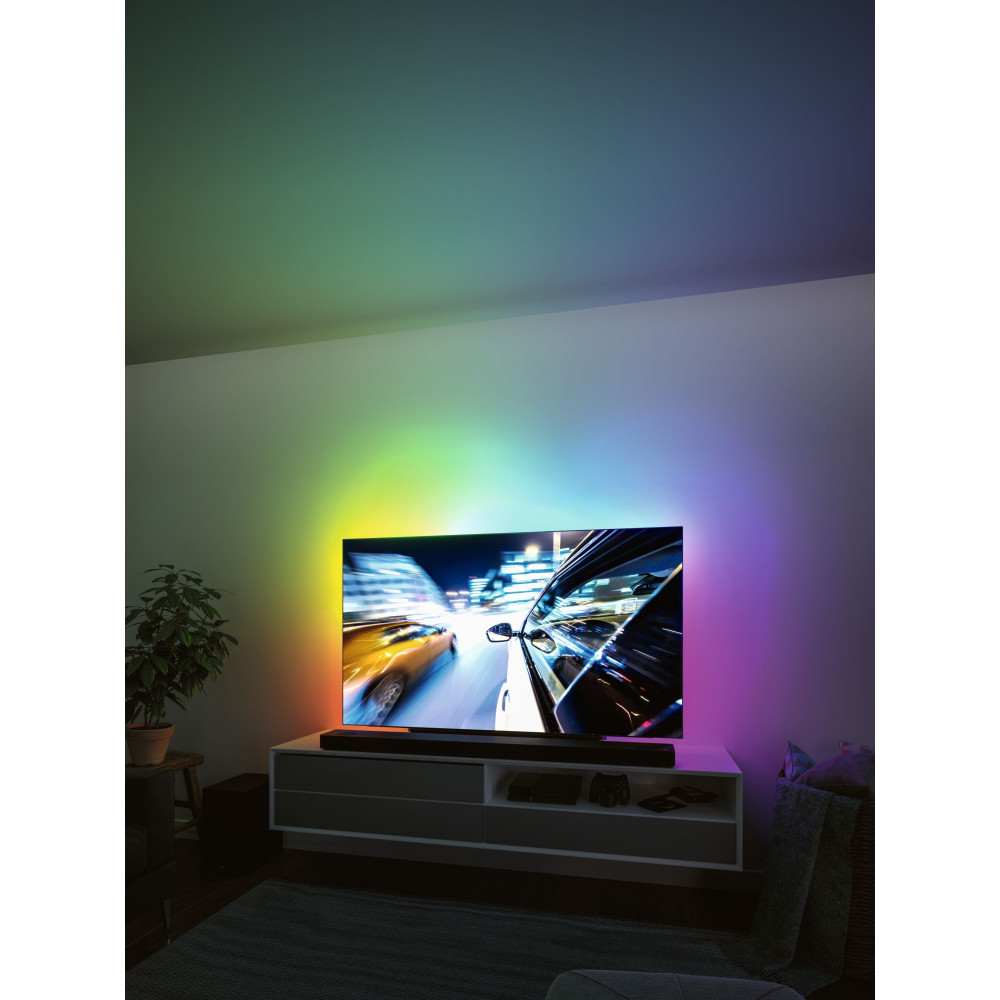 Strips USB TV 75 pouces Dynamic Rainbow RGB 5W 5V noir
