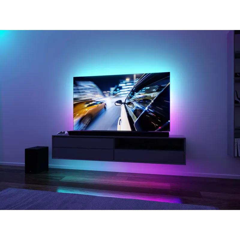 Strips USB TV 75 pouces Dynamic Rainbow RGB 5W 5V noir